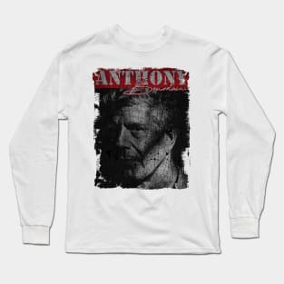 TEXTURE ART - Anthony Bourdain Cheff Long Sleeve T-Shirt